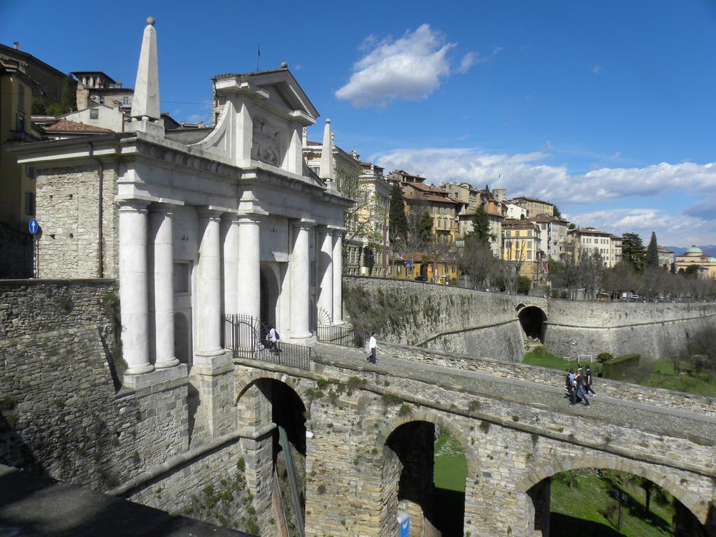 Hotel Piazza Vecchia Bérgamo Exterior foto